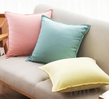 Подушка Tonight Cotton Pillows Turquoise 45*45 cм